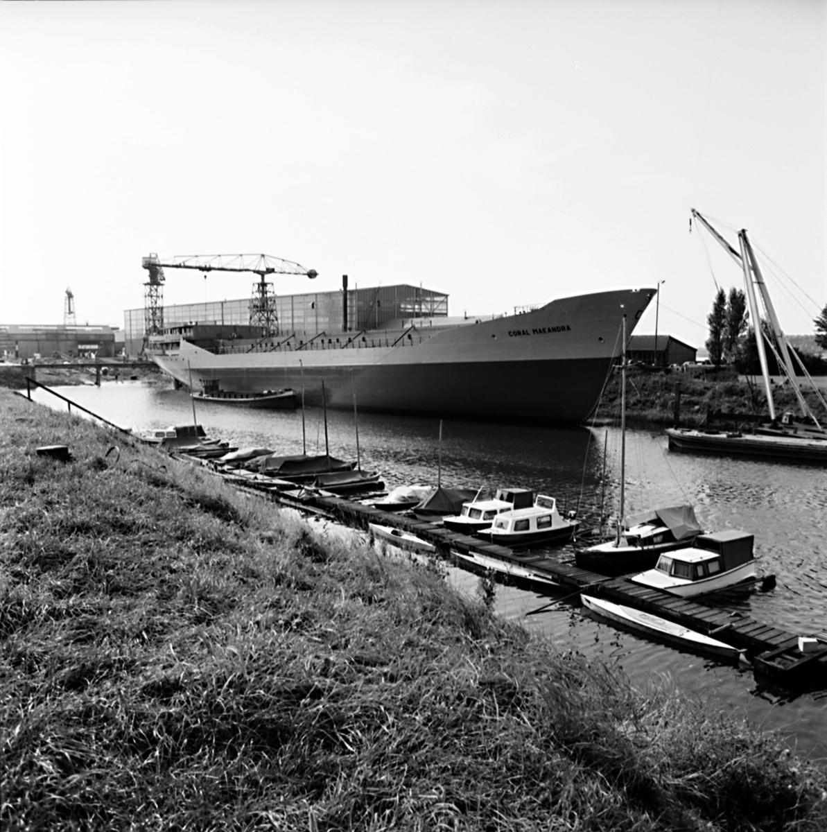 De Oude scheepswerf en nieuwe haven