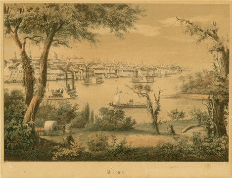 St. Louis Riverfront- Steamboat Fires