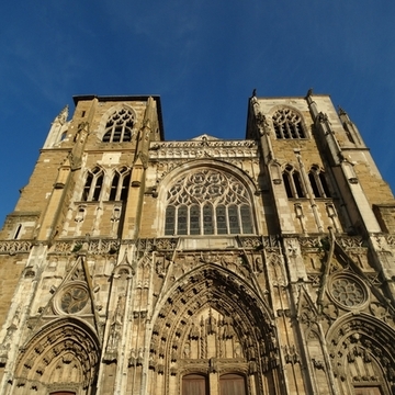 Façade occidentale de la Cathédrale Saint-Maurice