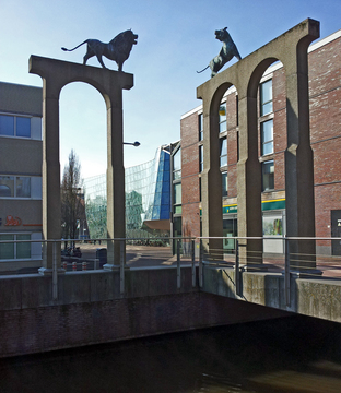 Kunstwerk De Leeuw en de Tijger