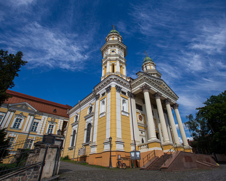 Uzhhorod Greek Catholic Cathedral, paintings by J. Bokshay