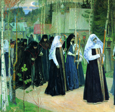 М.В. Нестеров. Великий постриг