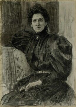 Портрет В.В. Пушкаревой (Котляревской). 1899