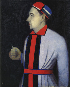 Казимир Малевич. Портрет Николая Николаевича Пунина. 1933 год