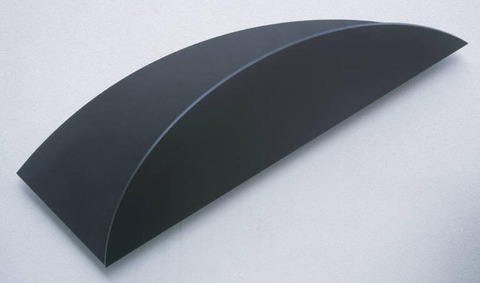 Ellsworth Kelly, "Untitled (EK 927)"  and Barbara Hepworth, "Dual Form"