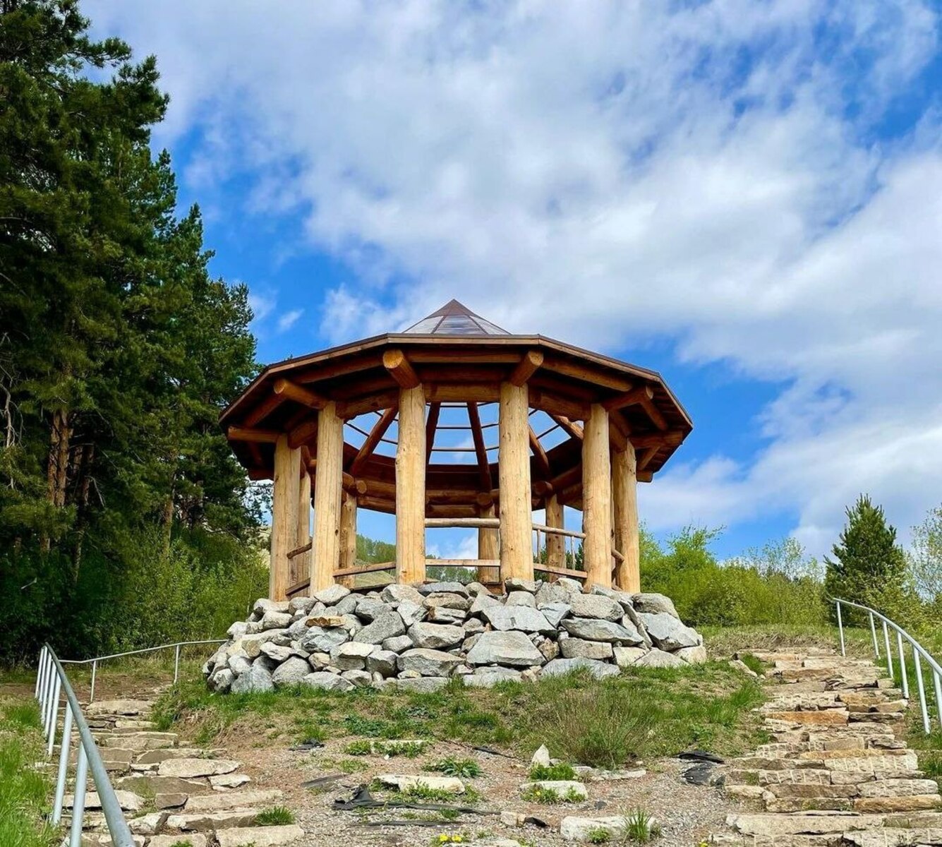 Городской панорамный парк «Гора Туу Кайа» в Горно-Алтайске