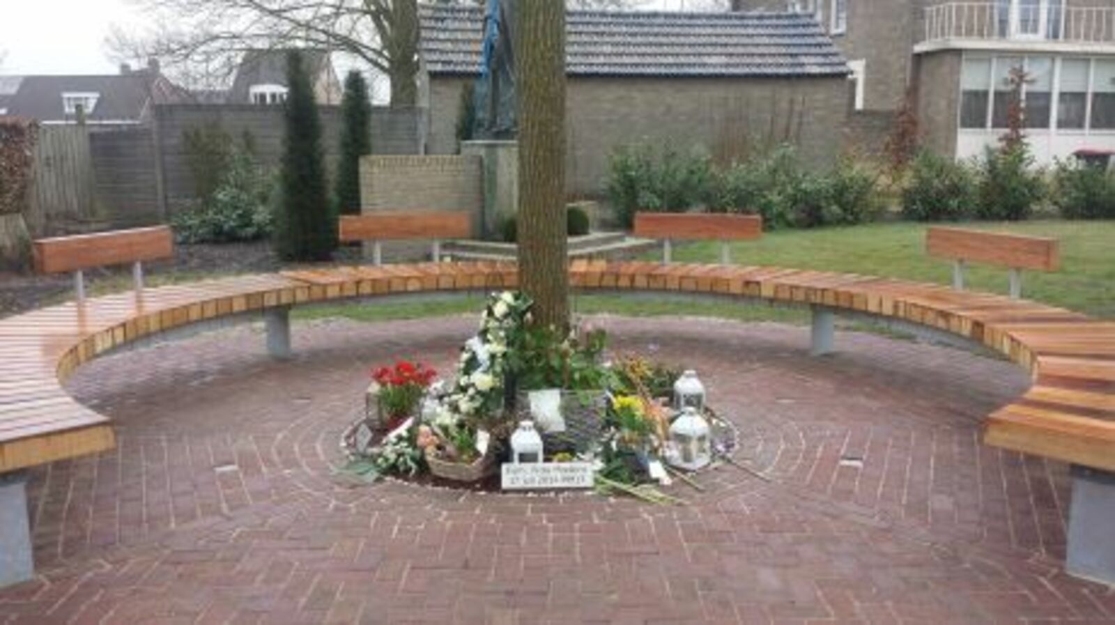 Herinneringsmonument aan familie Wals-Martens