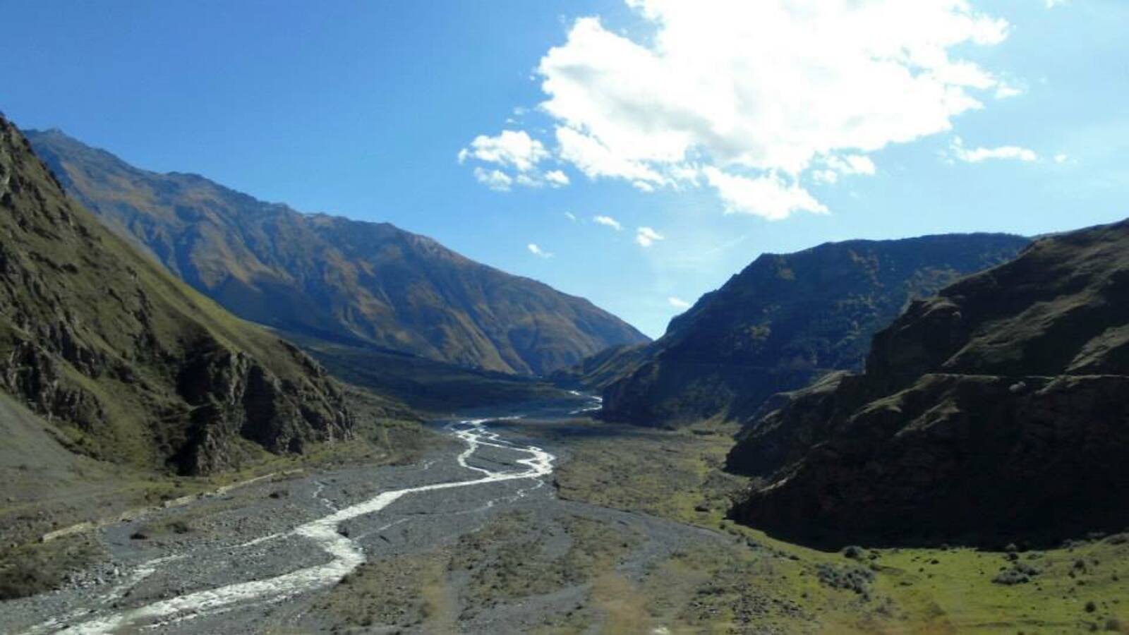 Dariali - one of Georgia’s most picturesque gorges at the border with Russia