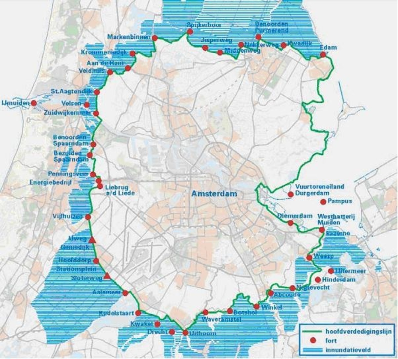 De Stelling van Amsterdam: werelderfgoed in de polder