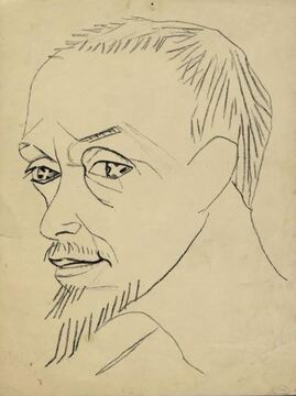 Николай Кульбин. Автопортрет. 1913 год 