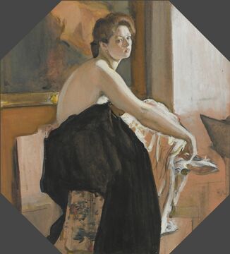 Валентин Серов. Натурщица. 1905