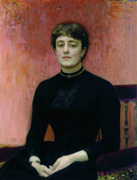 Портрет Е.Н. Званцевой. 1889