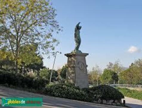 Monolito conmemorativo del teniente de piloto Juan Manuel Durán