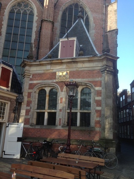 On the way to the old church