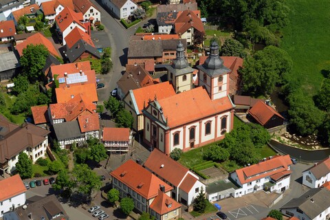 Burghaun mit Klausmarbach und Mahlertshöfe