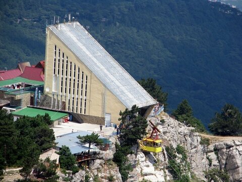 Верхняя станция канатной дороги Ай-Петри