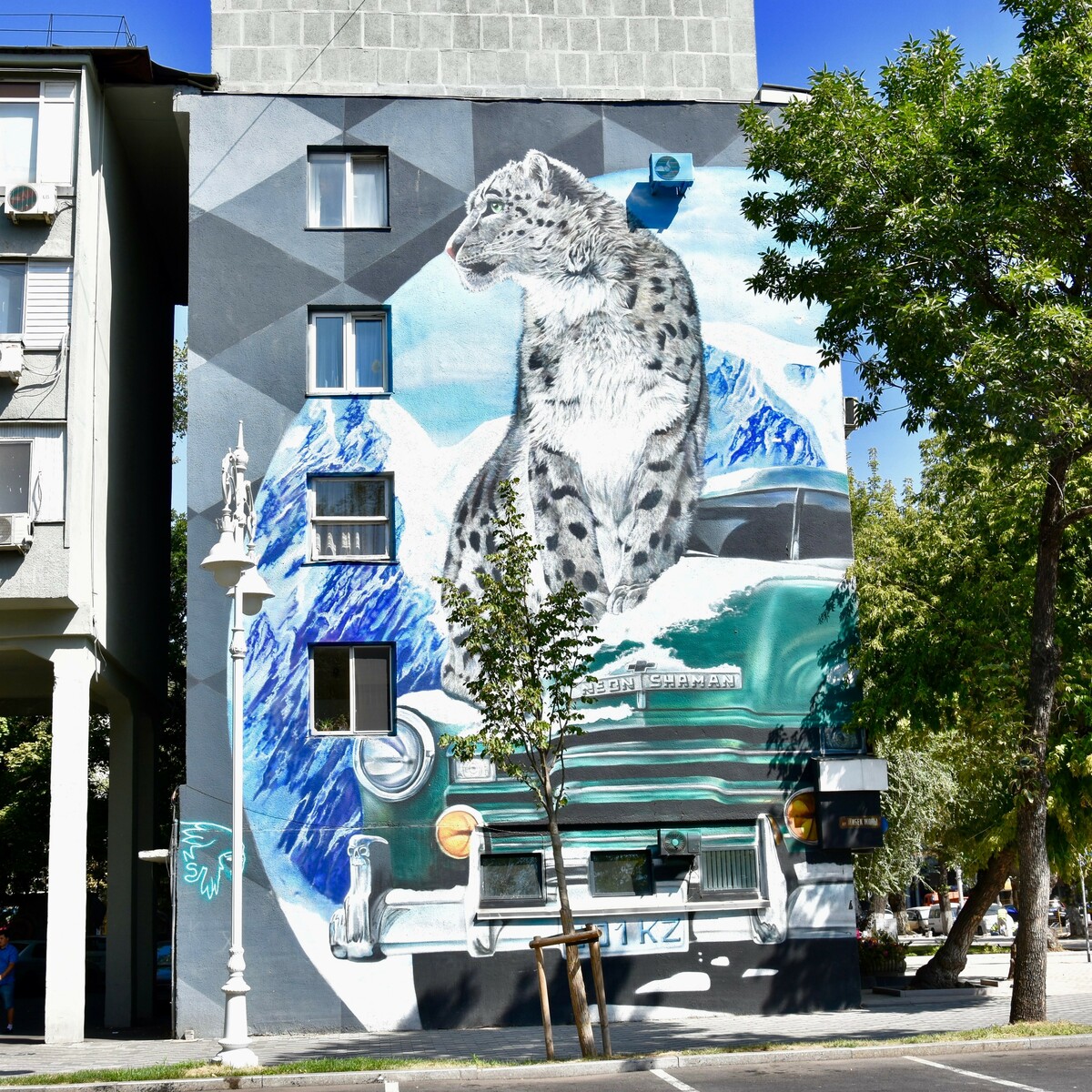 «Snow leopard – the symbol of Almaty»
