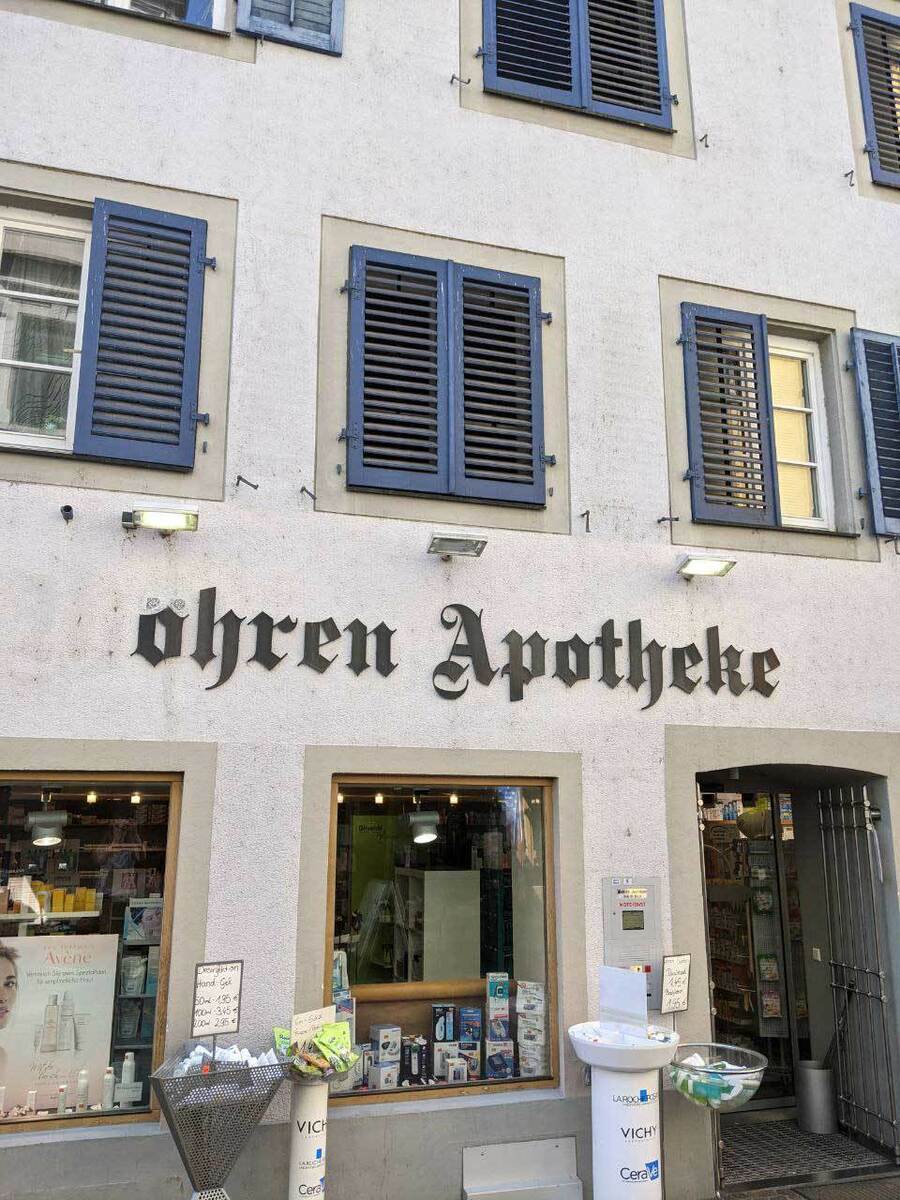 Mohrenapotheke: Die Sache mit dem M