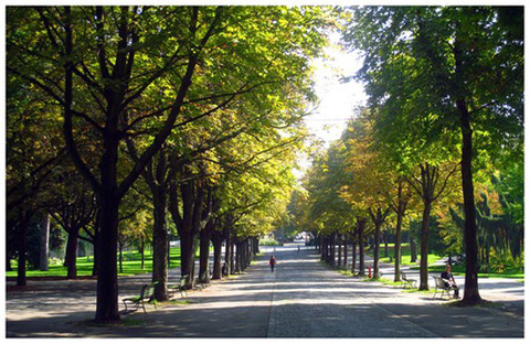 Le parc des Bastions