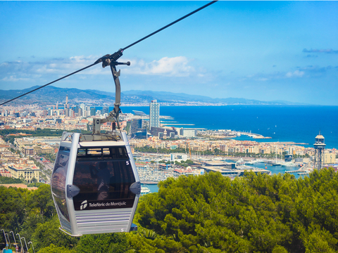 Estación del teleférico "Parc Montjuic"
