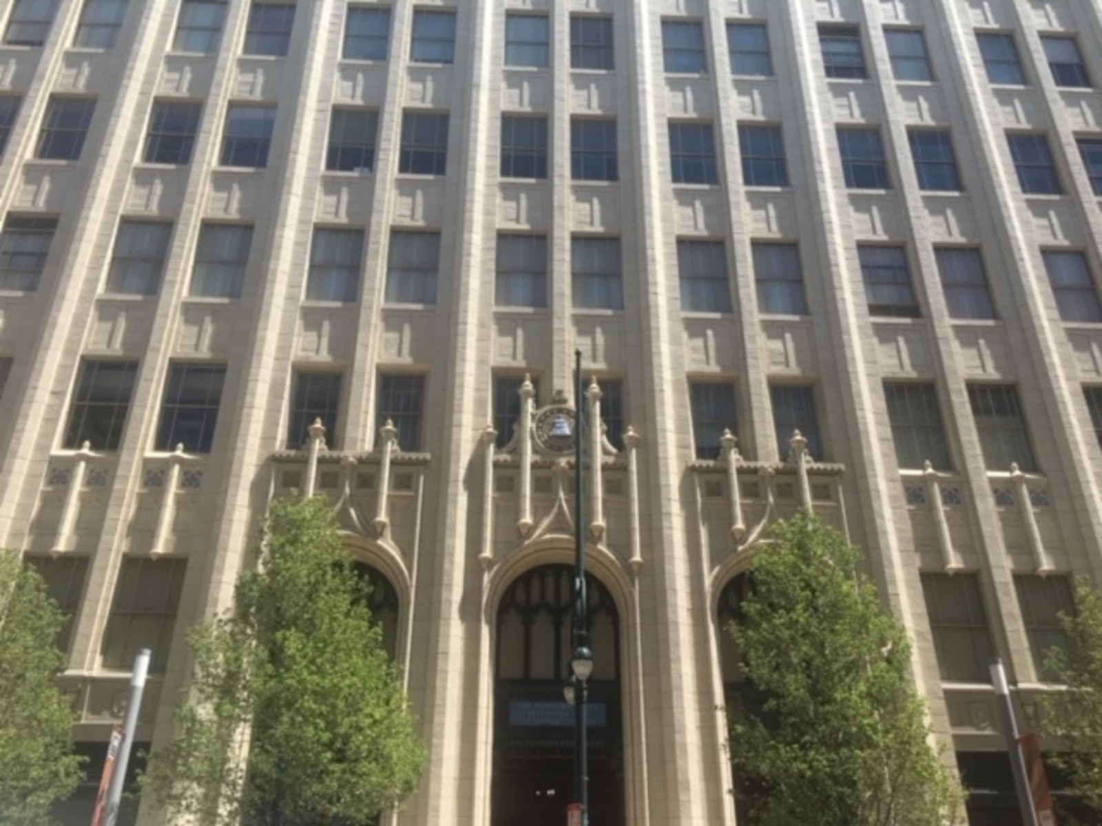 Mountain States Telephone and Telegraph Building Outdoor Foyer: True Paintings