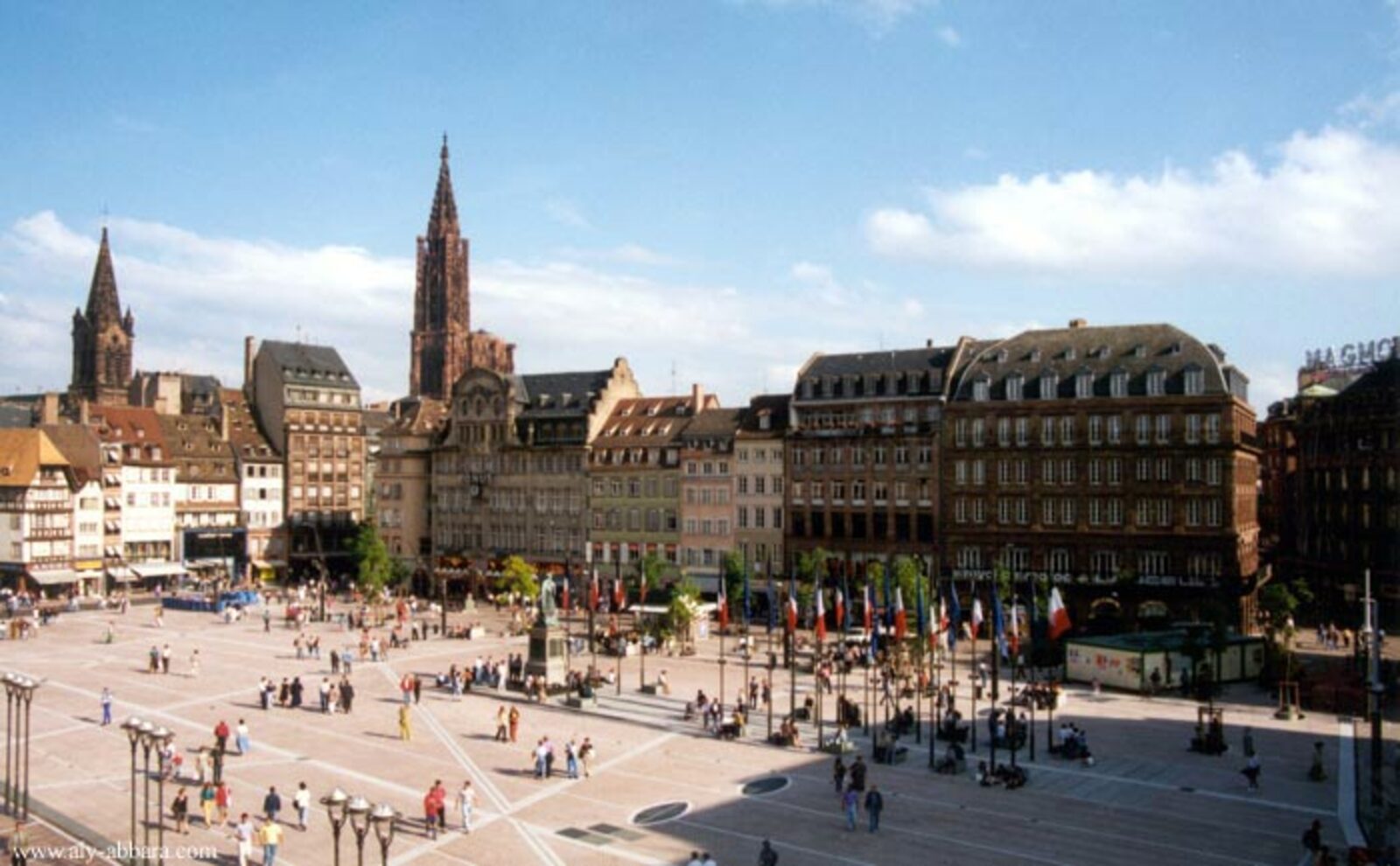 Place Kléber and Place de l’Homme de fer