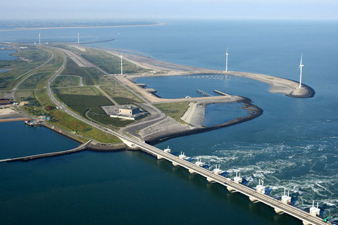Deltaroute Oosterscheldekering