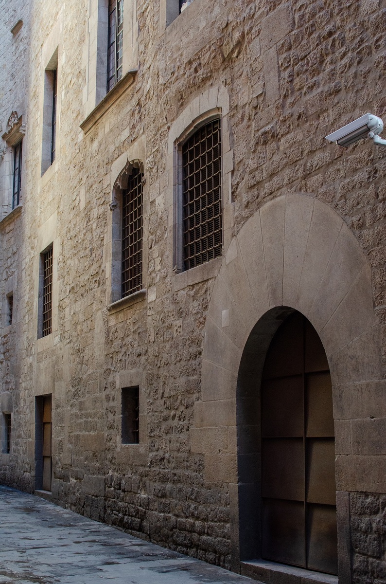 Sant Honorat street-in front of the map