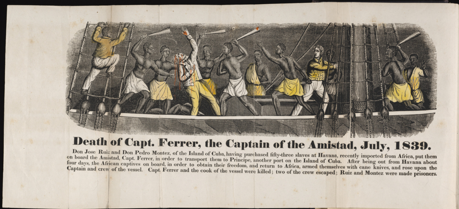 Amistad Mutiny and Overview of Court Cases
