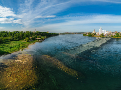 Николаевский понтонный мост
