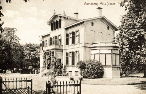 Villa Nuova, pand van pannenfabriek Van Oordt