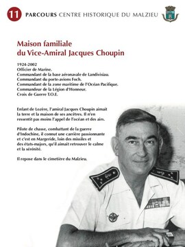 Maison familiale du vice -amiral Choupin