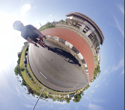 Cycle At Stadium