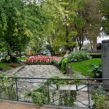 Jardin public et Voie Romaine