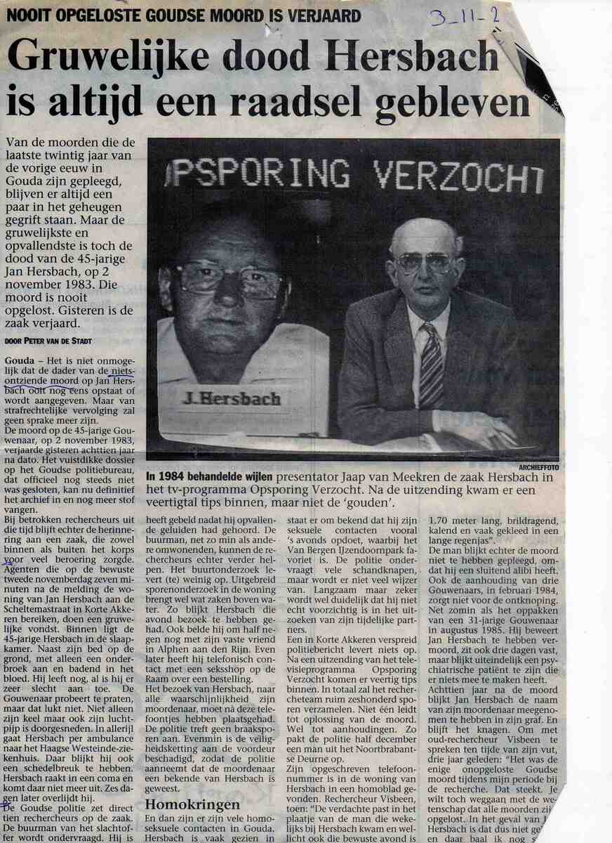 Scheltemastraat: Jan Hershbach