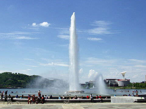 Point State Park Fountain