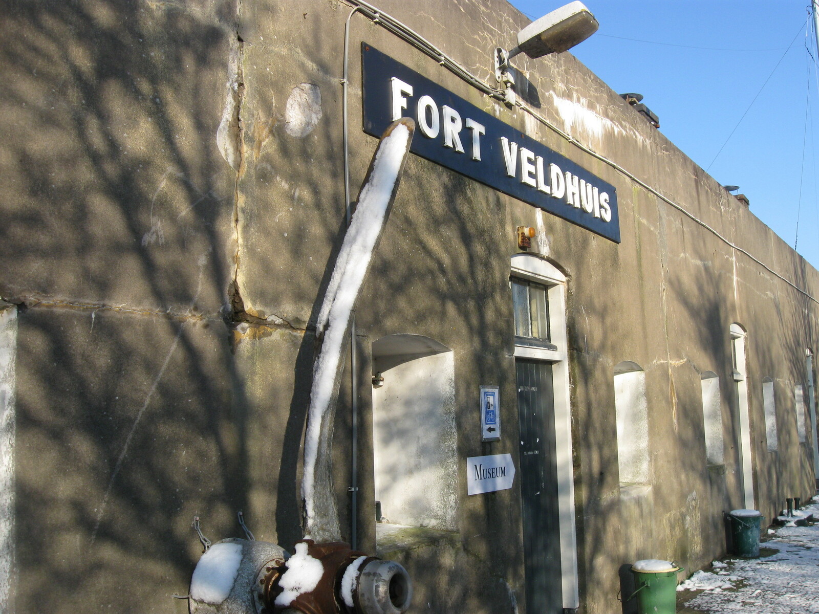 Luftkriegsmuseum Fort Veldhaus in Heemskerk
