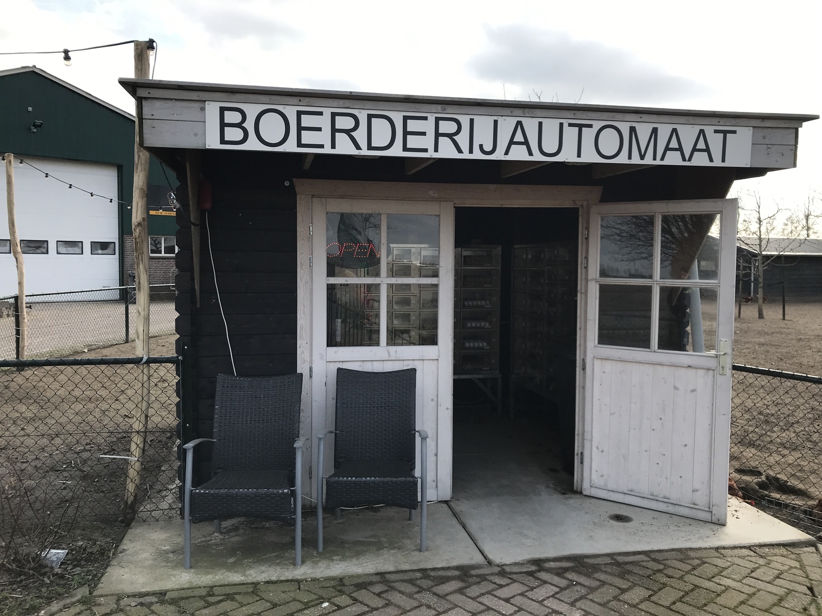 Boerderijautomaat en Food drive Nosjuh’s catering