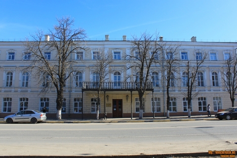 Здание центральной библиотеки им. А.С. Пушкина