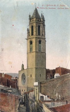 Plaça de Sant Pere i església Prioral