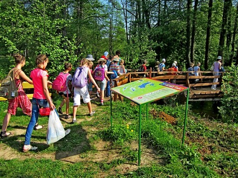 Мостик через реку Страча
