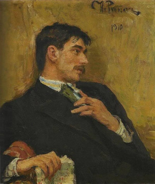 Портрет К.Чуковского. 1910