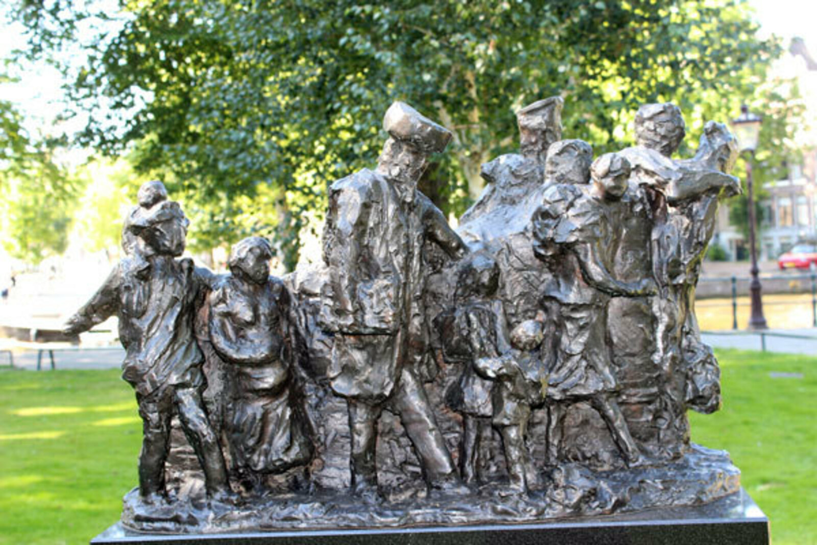 Monument voor dove Joodse slachtoffers