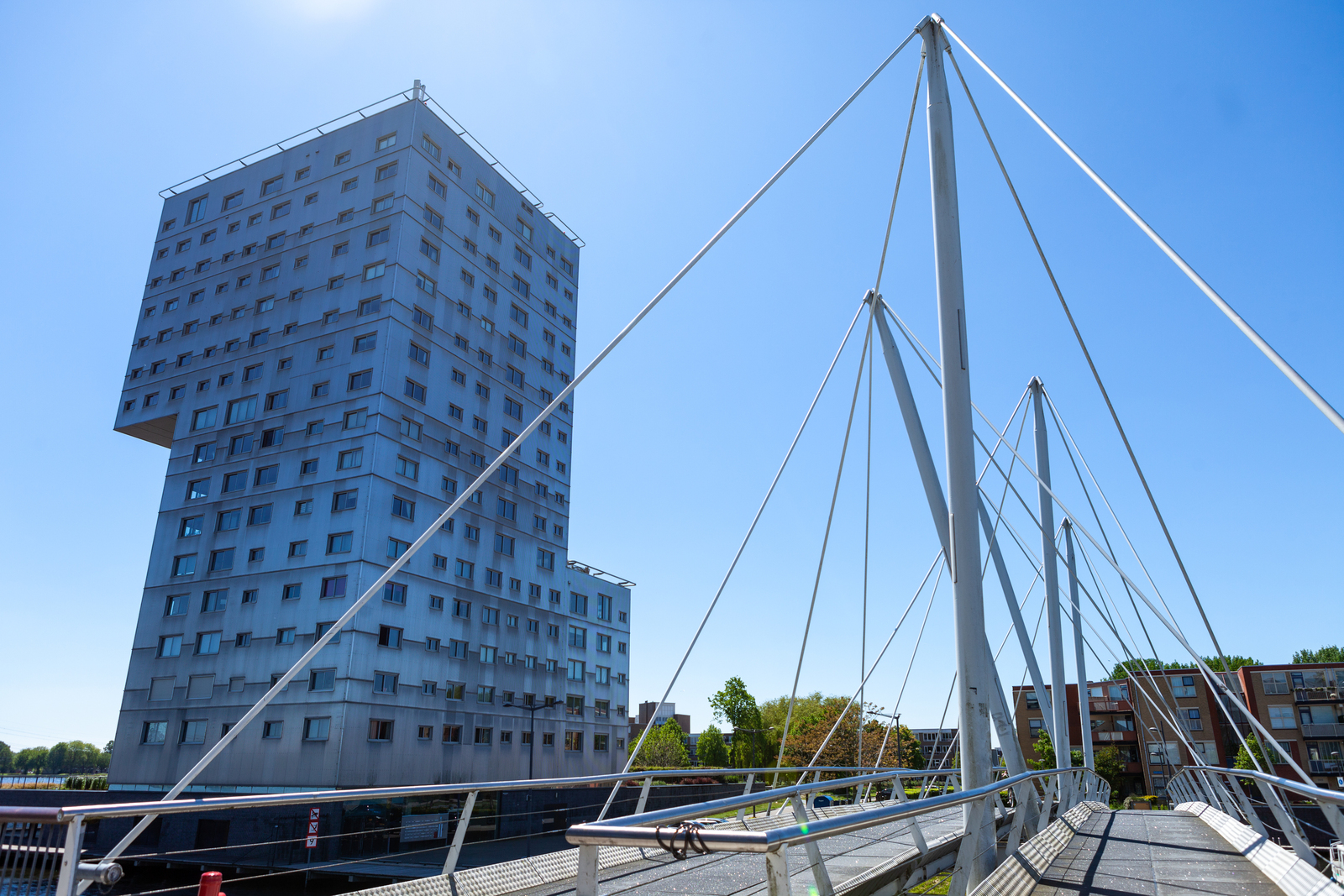 Fietsbrug over de Olstgracht