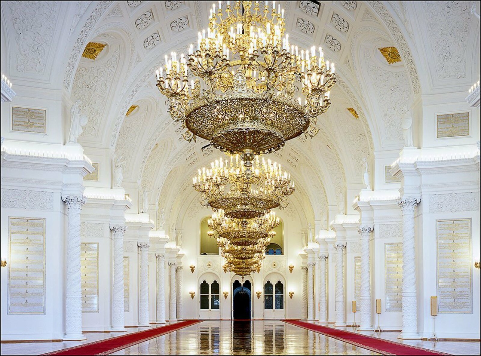 Кремль.Геогриевский зал