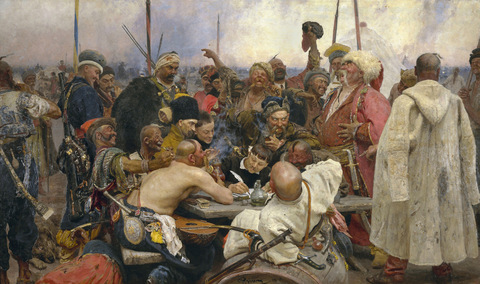 Запорожцы. 1880-1891