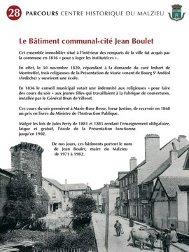 Bâtiment communal-cité Jean Boulet